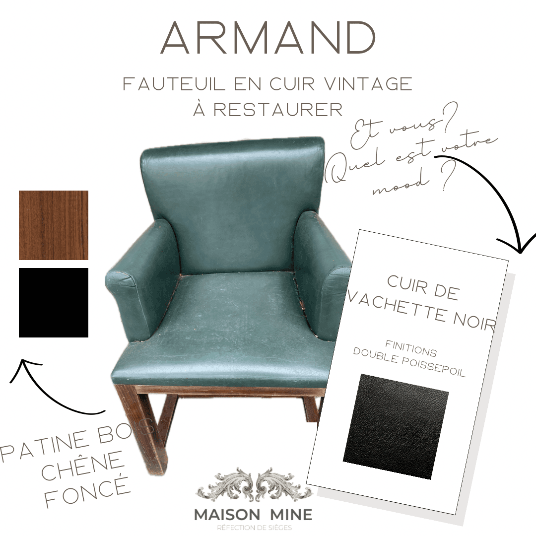 ARMAND - FAUTEUIL DE BUREAU DESIGN