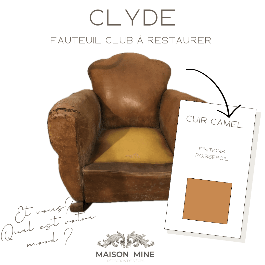 CLYDE - FAUTEUIL CLUB